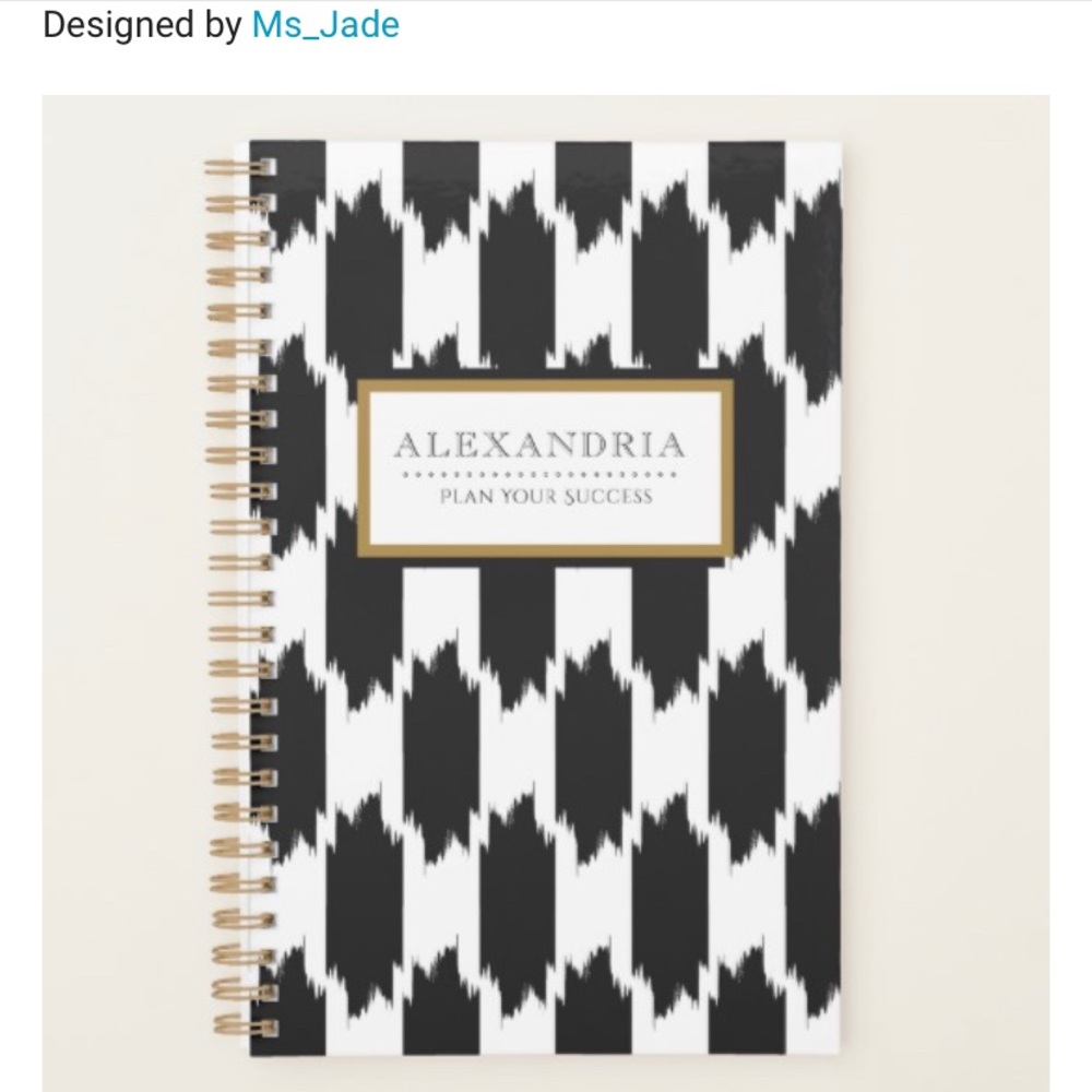 🛎 Customized Personal Brushstrokes Planner